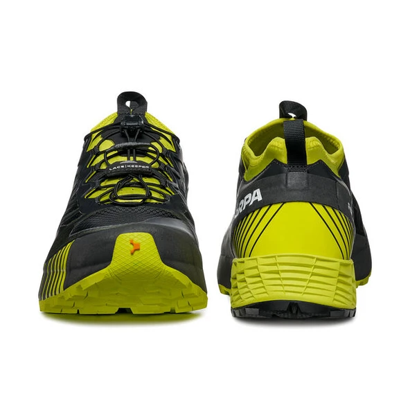 Scarpa Ribelle Run Erkek Koşu Ayakkabısı Black-Lime - 4
