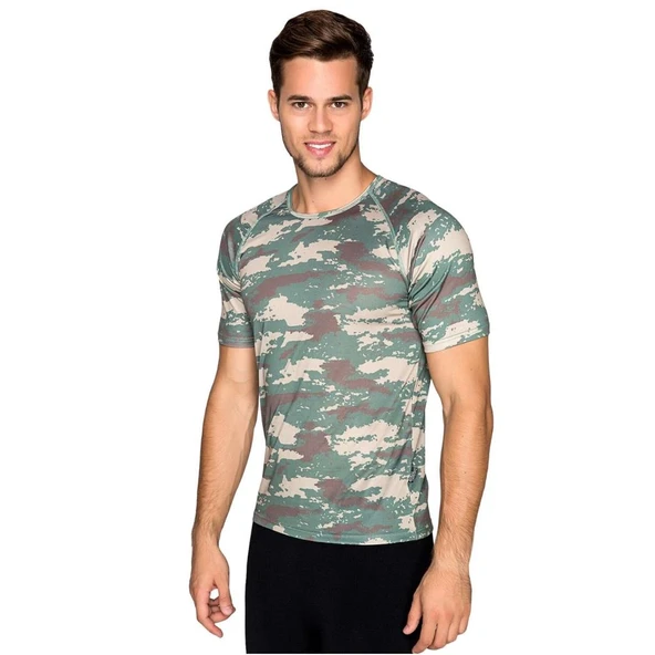 MicroFiber T-Shirt - Thermoform - Army - Yeşil - 3
