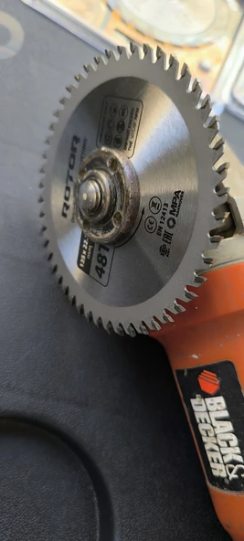 Ahşap kesme diski ROTOR 125*22,23 48T - Resim 3