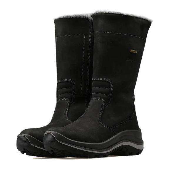 Grisport Hakiki Deri Antrasit Kadın Botu No: 36 (12311N5LG) - 3