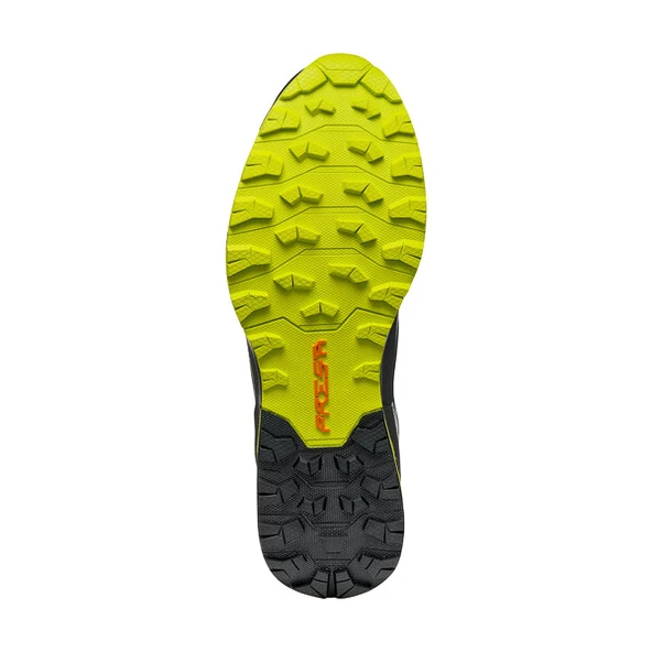 Scarpa Ribelle Run Erkek Koşu Ayakkabısı Black-Lime - 5