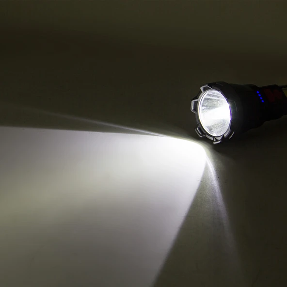 Panther USB Şarjlı El Feneri PT-6106 - 4