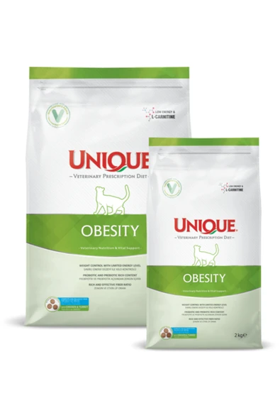 Unique Obesity Kedi Diet Maması 2Kg - 1