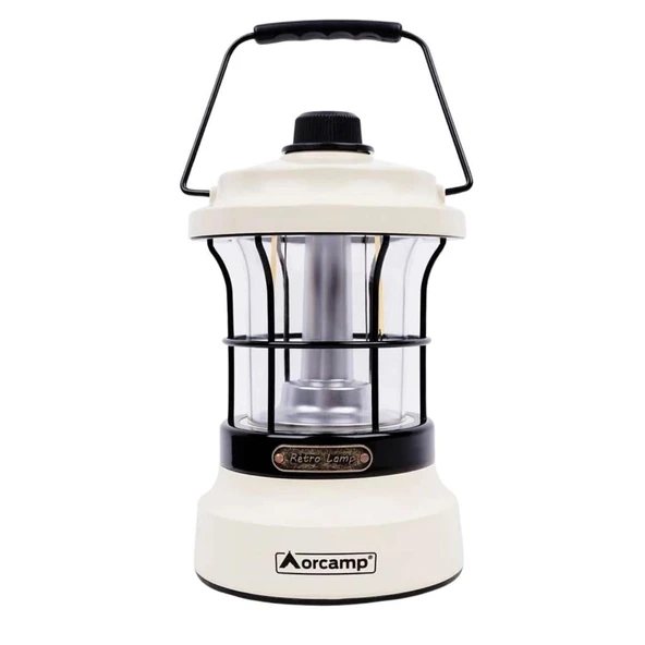 Retro Kamp Lambası - Orcamp - Şarjlı ürün görseli