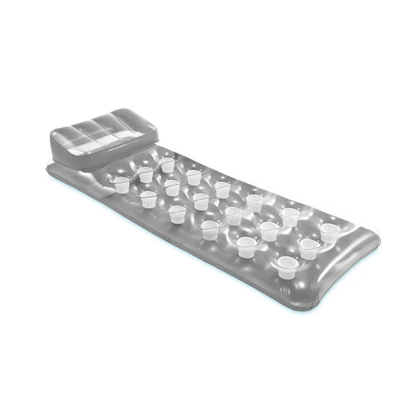 Şişme Havuz Deniz Yatağı - Bardaklıklı - Gümüş (58894) - 2