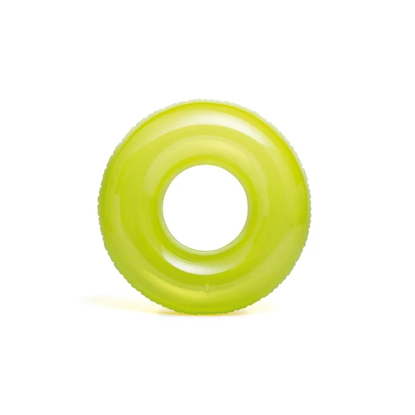 Çocuk Yüzme Simidi - Intex - Şeffaf Jumbo - Yeşil - 76 cm (59260)