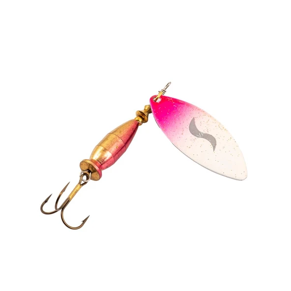 Turna Levrek Alabalık Döner Olta Kaşık - Alp Long - Pembe/Beyaz - No:2/20GR ürün görseli