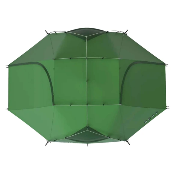 Brofur 4 Kişilik Çadır - 5 Mevsim - Yeşil - Husky - 5