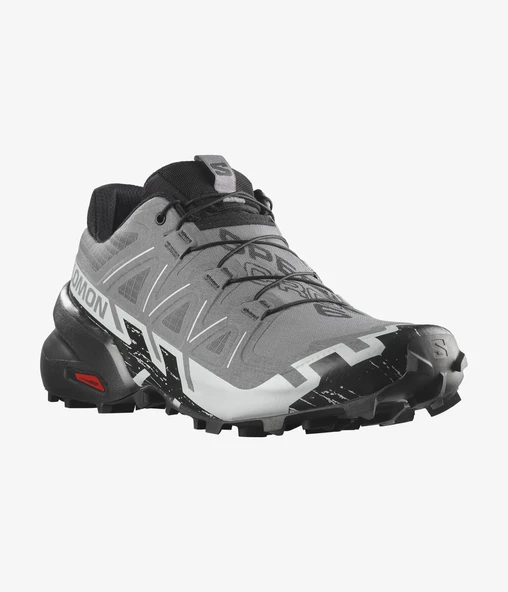 Salomon Speedcross 6 Erkek Koşu Ayakkabısı - Quiet Shade/Black/Pearl Blue - 3