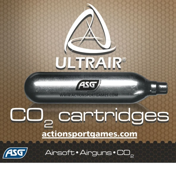 ASG 12 gr CO2  Airsoft Tüpü - Resim 2