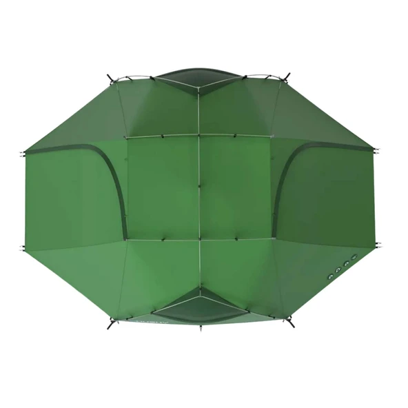 Brofur 3 Kişilik Çadır - 5 Mevsim - Yeşil - Husky - 4