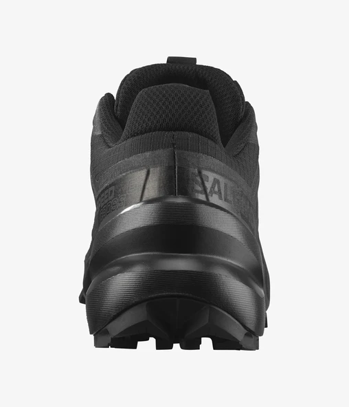 Salomon Speedcross 6 Kadın Koşu Ayakkabısı - Black/Black/Phantom - 4