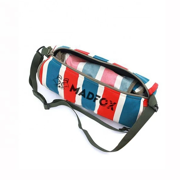 Katlanır Kamp Piknik Sandalyesi - Madfox Infinity Ultralight - R.Çizgili -547214 - Taşıma Çantalı - 5