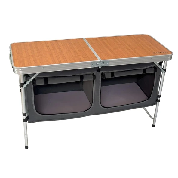 Katlanabilir Ahşap Kamp Masası - Madfox Nova - 547280 - Resim 3