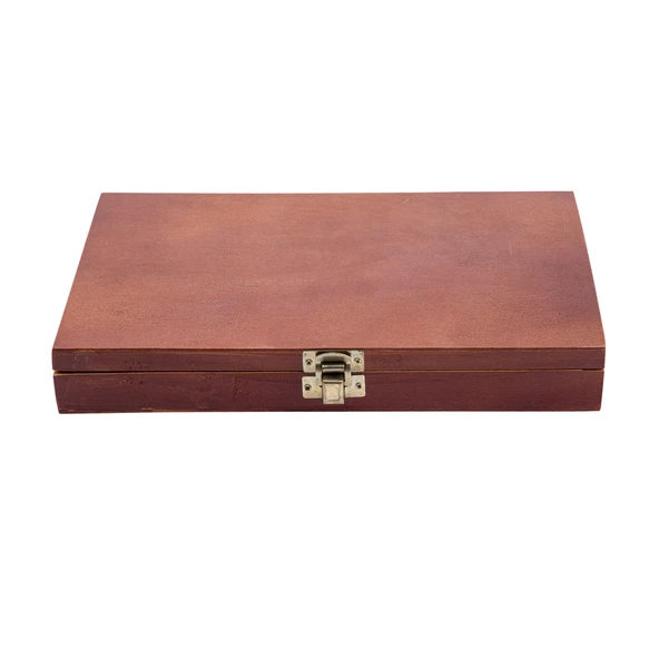 Tabanca Tüfek Harbi Takımı - Temizleme Seti - Ahşap Kutulu - Savage 103005 - 4