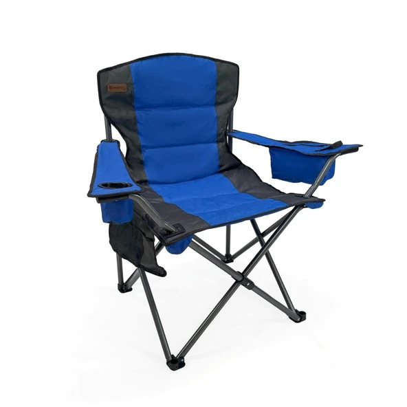 Katlanır Kamp Piknik Sandalyesi - Madfox Echo - Bardaklıklı - Mavi - 547287 - Taşıma Çantalı ürün görseli 1