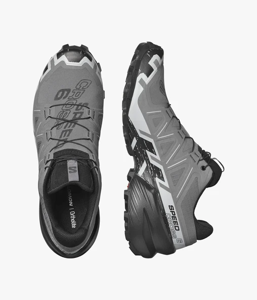 Salomon Speedcross 6 Erkek Koşu Ayakkabısı - Quiet Shade/Black/Pearl Blue - 5