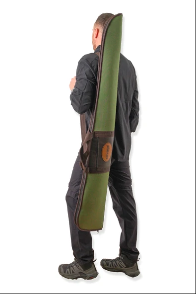 Lüks Tüfek Kılıfı - Savage - Cepli - Yeşil - 71 Namlu - Resim 5