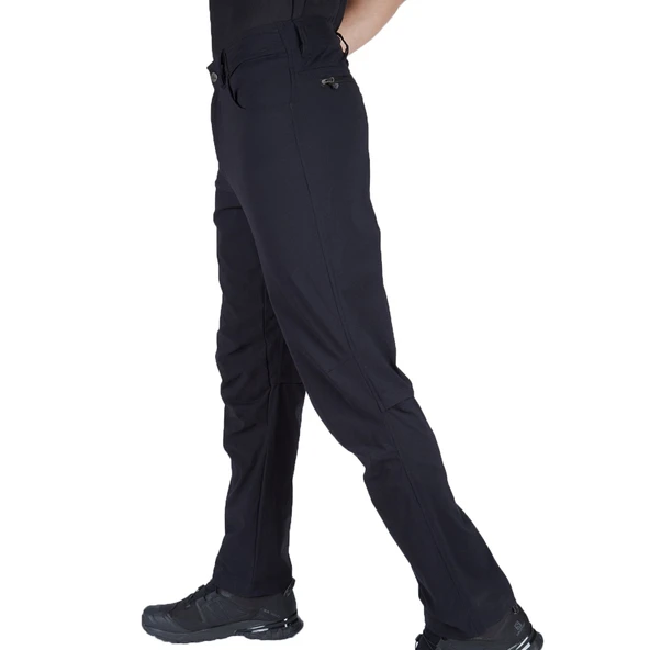 Taktikal Outdoor Pantolon - Su Kaydırıcı Esnek Kumaş - Terradora - Siiyah - 2