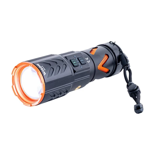 Şarj Edilebilir El Feneri - Wison - 3000 Lümen - 30 Watt