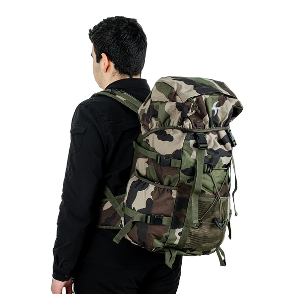 Outdoor Sırt Çantası - Savage Ventura - 75 LT. - Kamuflaj - HH06382 - 5