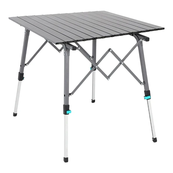 Katlanabilir Alüminyum Kamp Masası - Akordion - Madfox Skylite - Siyah - 546249 - Resim 2
