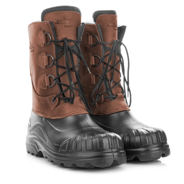 Ultra Hafif EVA Çizme - King -50° - Kahverengi - Lemigo (821) - 2