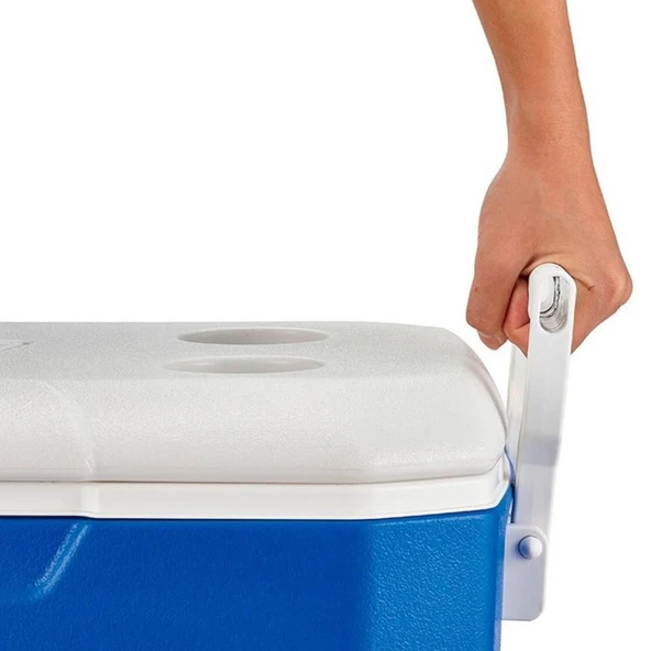 Soğutucu Buzluk - Coleman - Poly Lite 48 QT - 45.7 lt - Mavi/Beyaz - 3