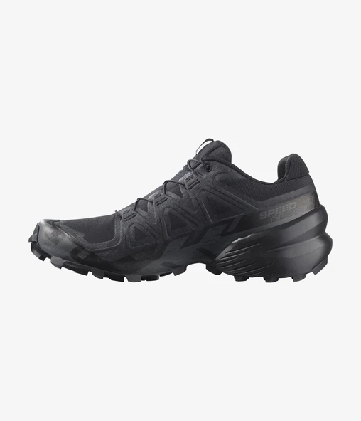 Salomon Speedcross 6 Erkek Koşu Ayakkabısı - Black/Black/Phantom - 2