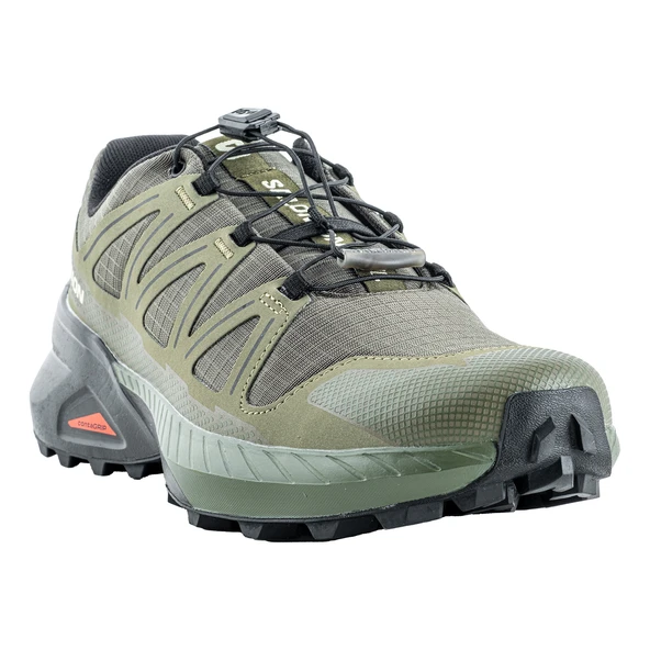 Salomon Speedcross Peak Erkek Koşu Ayakkabısı - Olive Night/D Lichen Green/Black - 3