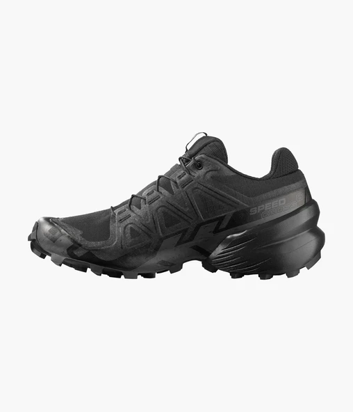 Salomon Speedcross 6 Kadın Koşu Ayakkabısı - Black/Black/Phantom - 2
