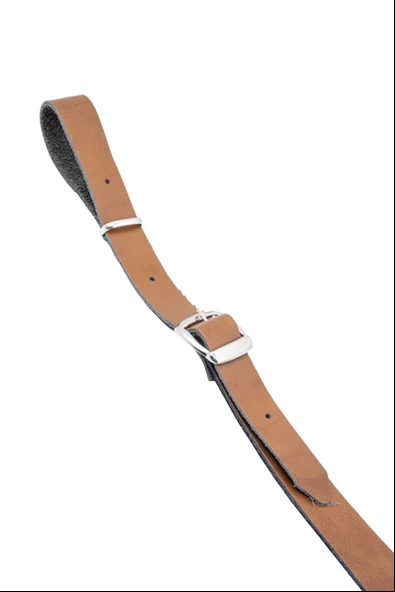 Tüfek Askı Kayışı - Savage - Lüks Deri -Taba - 2