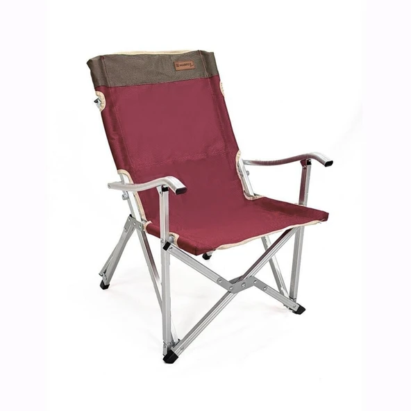 Katlanır Kamp Piknik Sandalyesi - Madfox Dachuan - Bordo - 547281 - Taşıma Çantalı ürün görseli