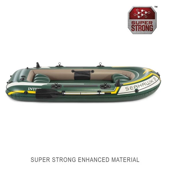 Şişme Bot Seti - Intex - Seahawk 3 - 295cm - 3 Kişilik (68380) - 2