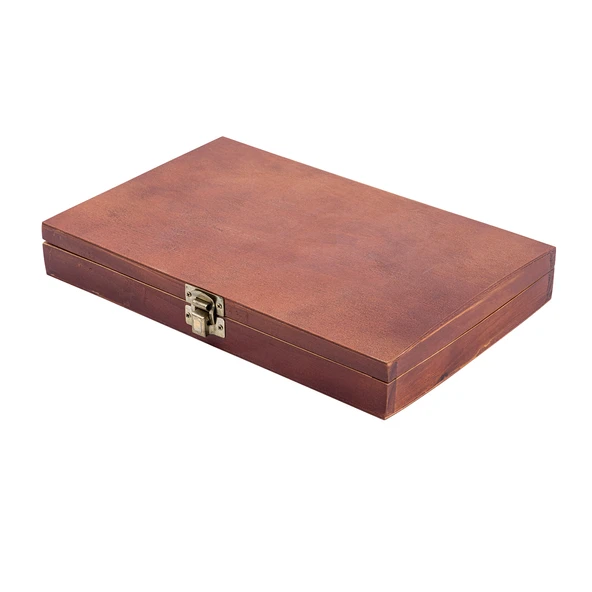 Tabanca Tüfek Harbi Takımı - Temizleme Seti - Ahşap Kutulu - Savage 103005 - 5