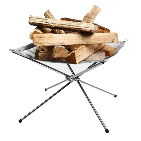Katlanabilir Ateş Sehpası -Brülör - Madfox Fire Rack - 546250 ürün görseli 1