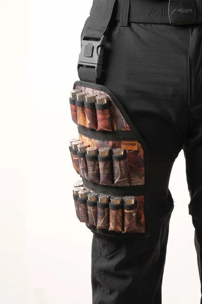 Bacak Fişekliği - Savage - Orman Desen - 18'li - Resim 4