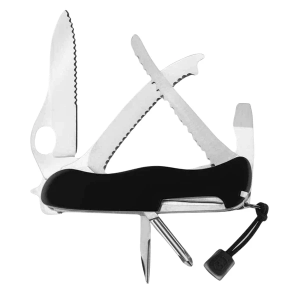 RescueTool Siyah Hayat Kurtarma Çakısı - Victorinox - 0.8623.MWN.3 - 2