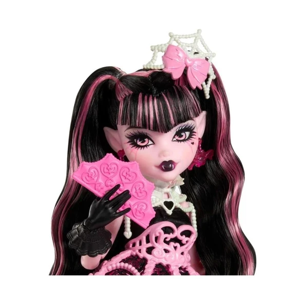 Monster Hi̇gh Havalı Doğum Günü Seri̇si̇ Draculaura JBG74 - Resim 2