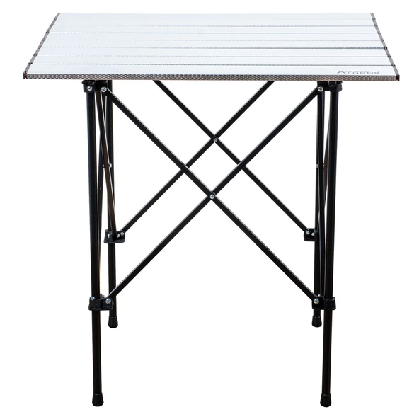 4 Adet Katlanır Kamp Sandalyesi ve Alüminyum Masa Seti - Rock Silver - Buğday - Taşıma Çantalı - Resim 5