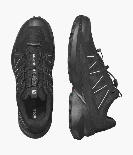 Salomon Speedcross Peak Erkek Koşu Ayakkabısı - Black/Black/Glacier Gray - 5