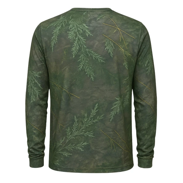 Adaçayı Orman Desenli Mikrofiber Sweatshirt - Avcı Sweatshirt - Hızlı Kurur - 2