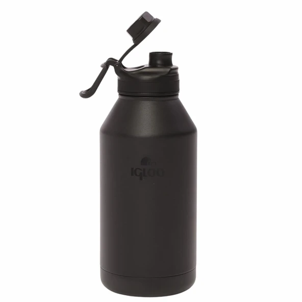 Çelik Termos - Igloo - Sportsman - 1.9 lt - Siyah - 205683 - 2