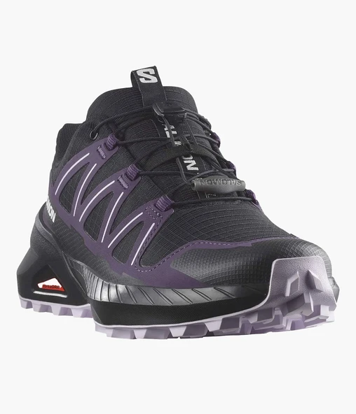 Salomon Speedcross Peak Kadın Koşu Ayakkabısı - Black/Nightshade/Orchid Petal - 3