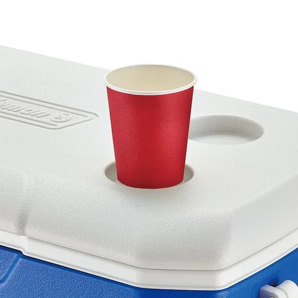 Soğutucu Buzluk - Coleman - Poly Lite 48 QT - 45.7 lt - Mavi/Beyaz - 2