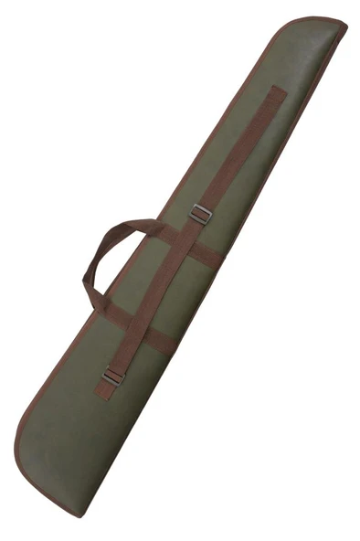 Lüks Tüfek Kılıfı - Savage - Cepli - Haki Deri - 51 Namlu - Resim 2