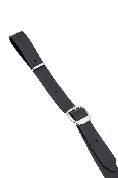 Tüfek Askı Kayışı - Savage - Lüks Deri - Siyah - Resim 2