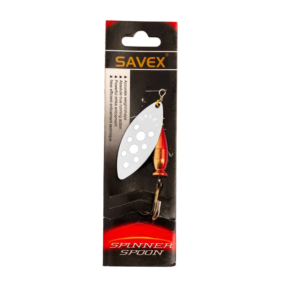 Turna Levrek Alabalık Döner Olta Kaşık - Alp Long - Gümüş/Beyaz - No:1/12GR - Resim 2