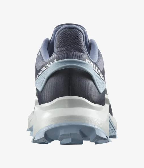 Salomon Supercross 4 Kadın Koşu Ayakkabısı - Grisaille/White/Cashmere Blue - 4