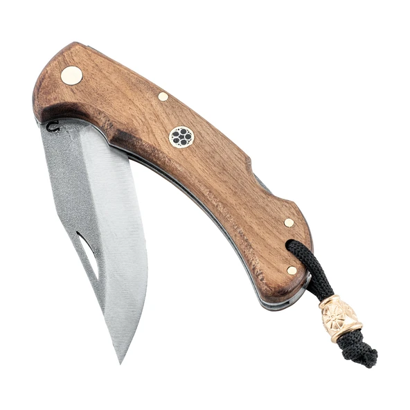 Katlanır Cep Çakısı - Ahşap Saplı - İpli - Savex - 3279 - 3